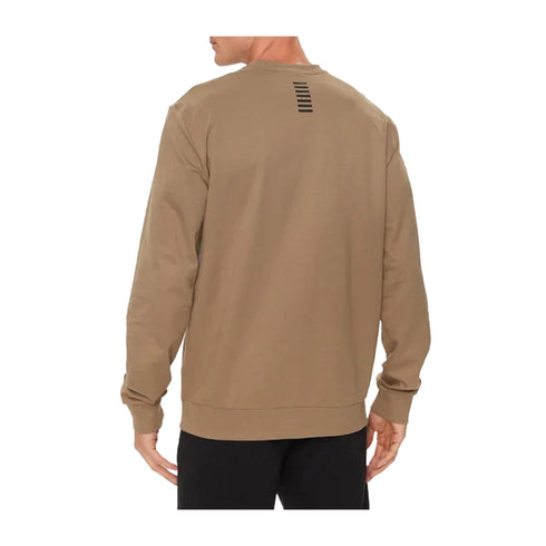 EA7 EMPORIO Felpa girocollo Felpa Uomo Code Identity a girocollo Nocciola A24 - EA7 EMPORIO8NPM34PJVTZ - 1745 - S - Francavilla Moda